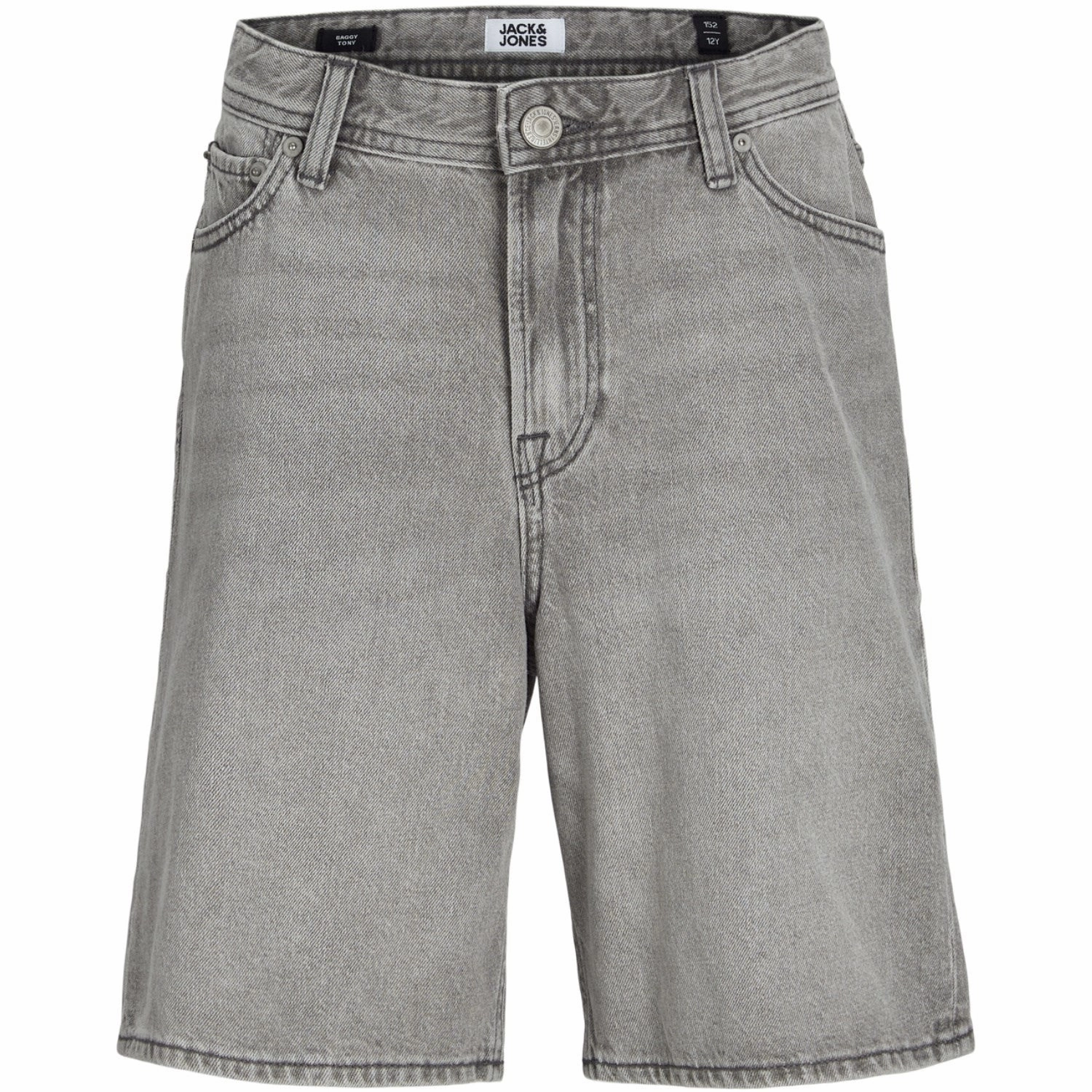 Trailblazer Jack & Jones Junior Grey Denim Tony Original Shorts Mf 928 Superior