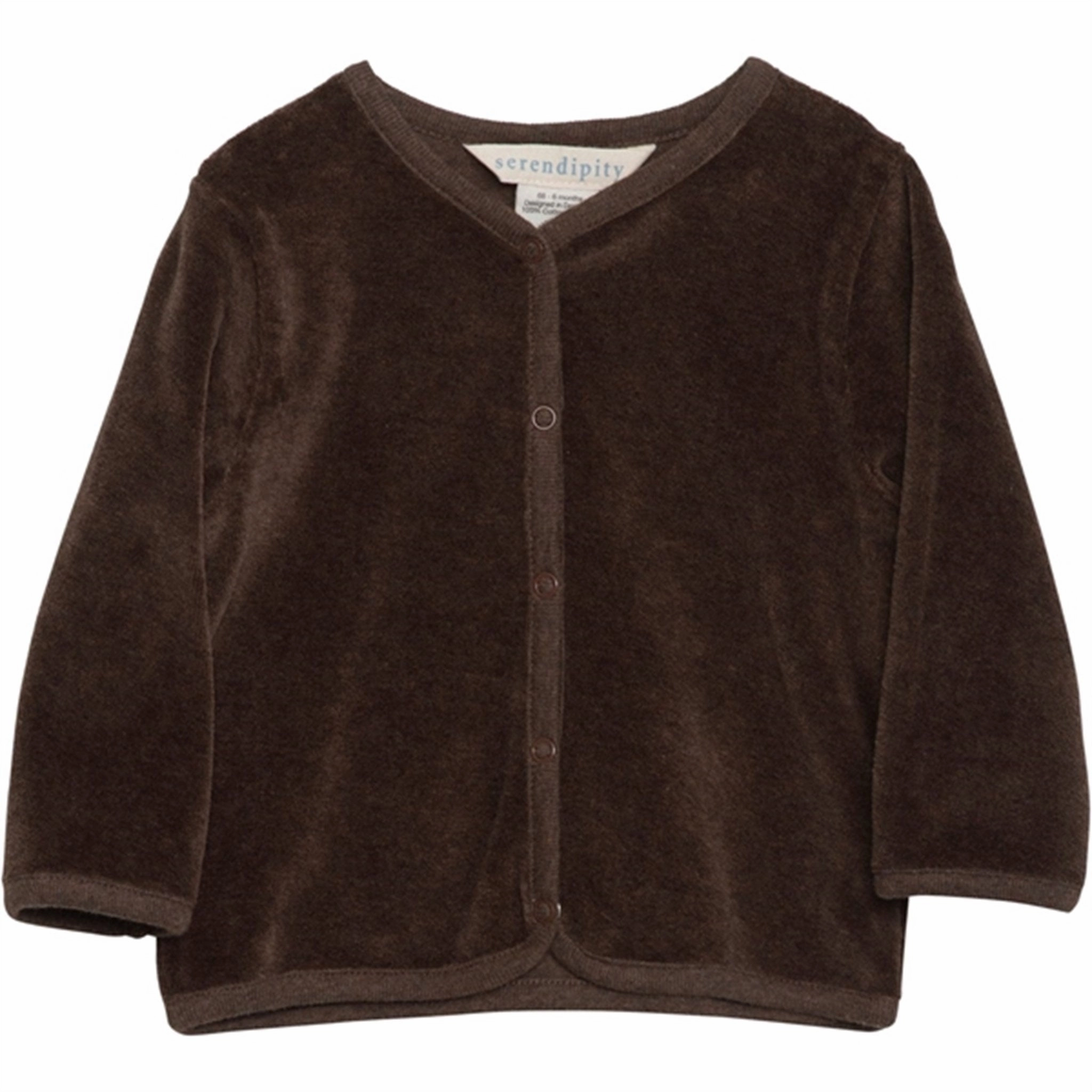 Exquisite Serendipity Chestnut Baby Velour Jacket Signature