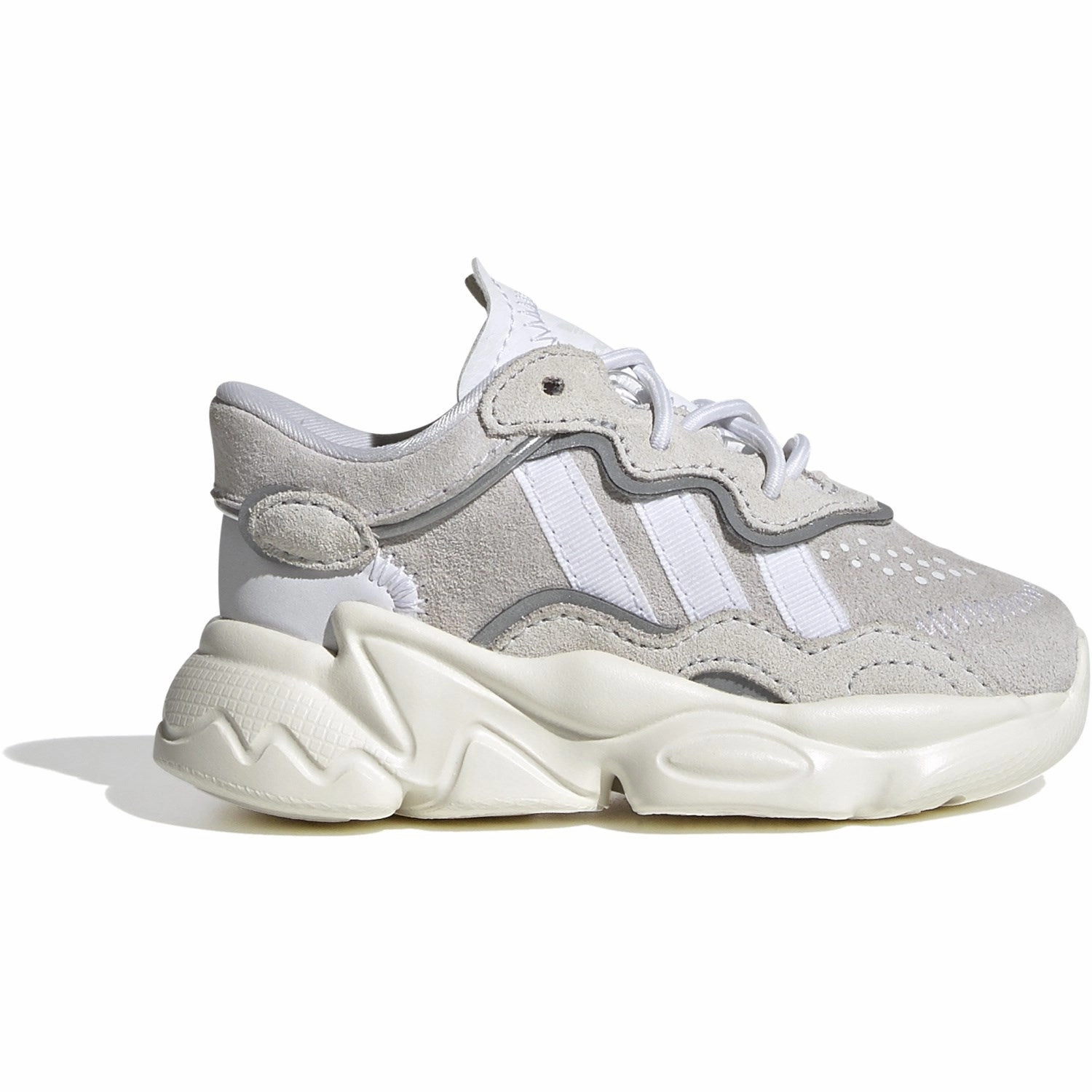 Travel shoes adidas Originals Crystal White/Cloud White/Off White Ozweego El I Sneakers Surf shoes