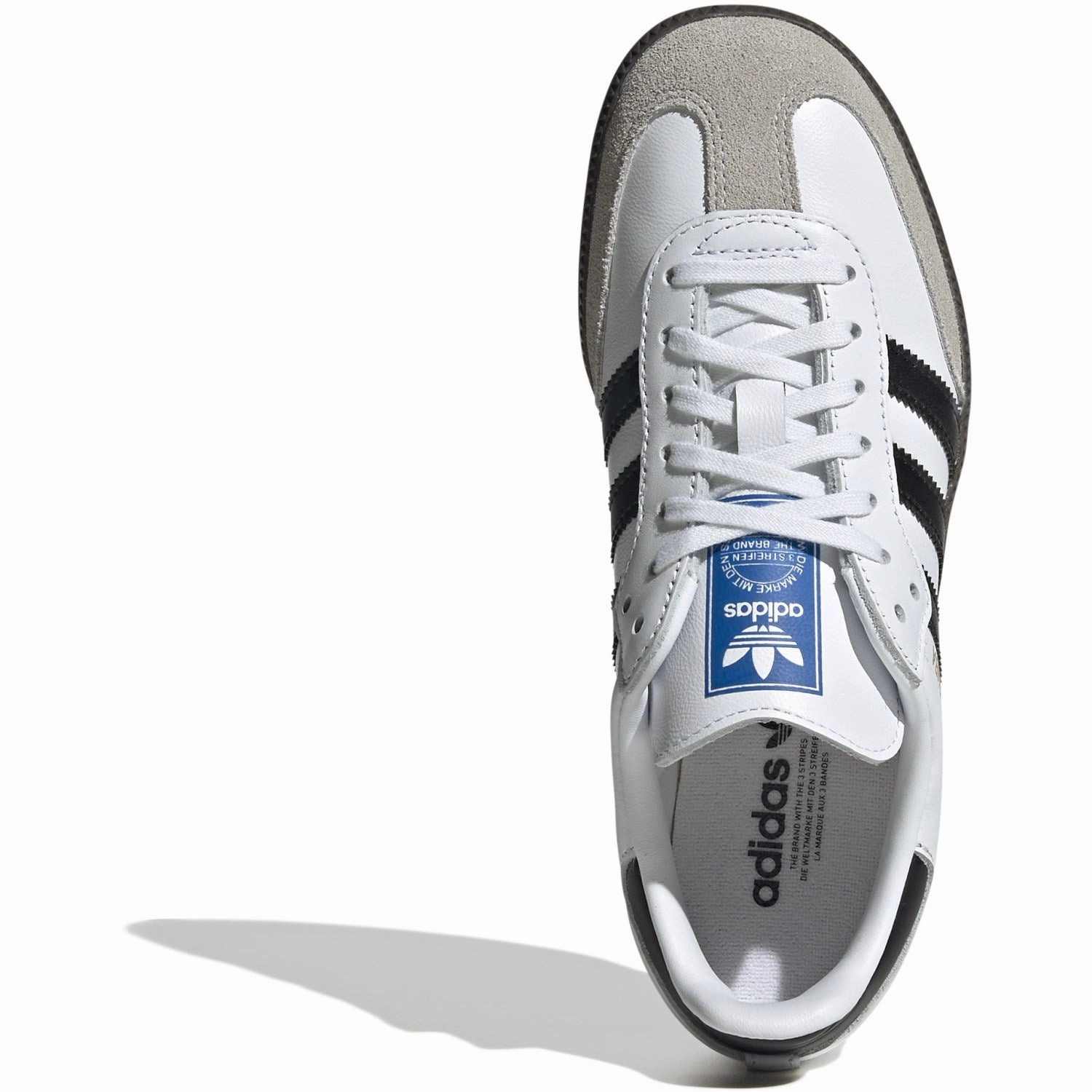 Travel shoes adidas Originals Ftwwht/Cblack/Gum5 Samba Og J Sneakers