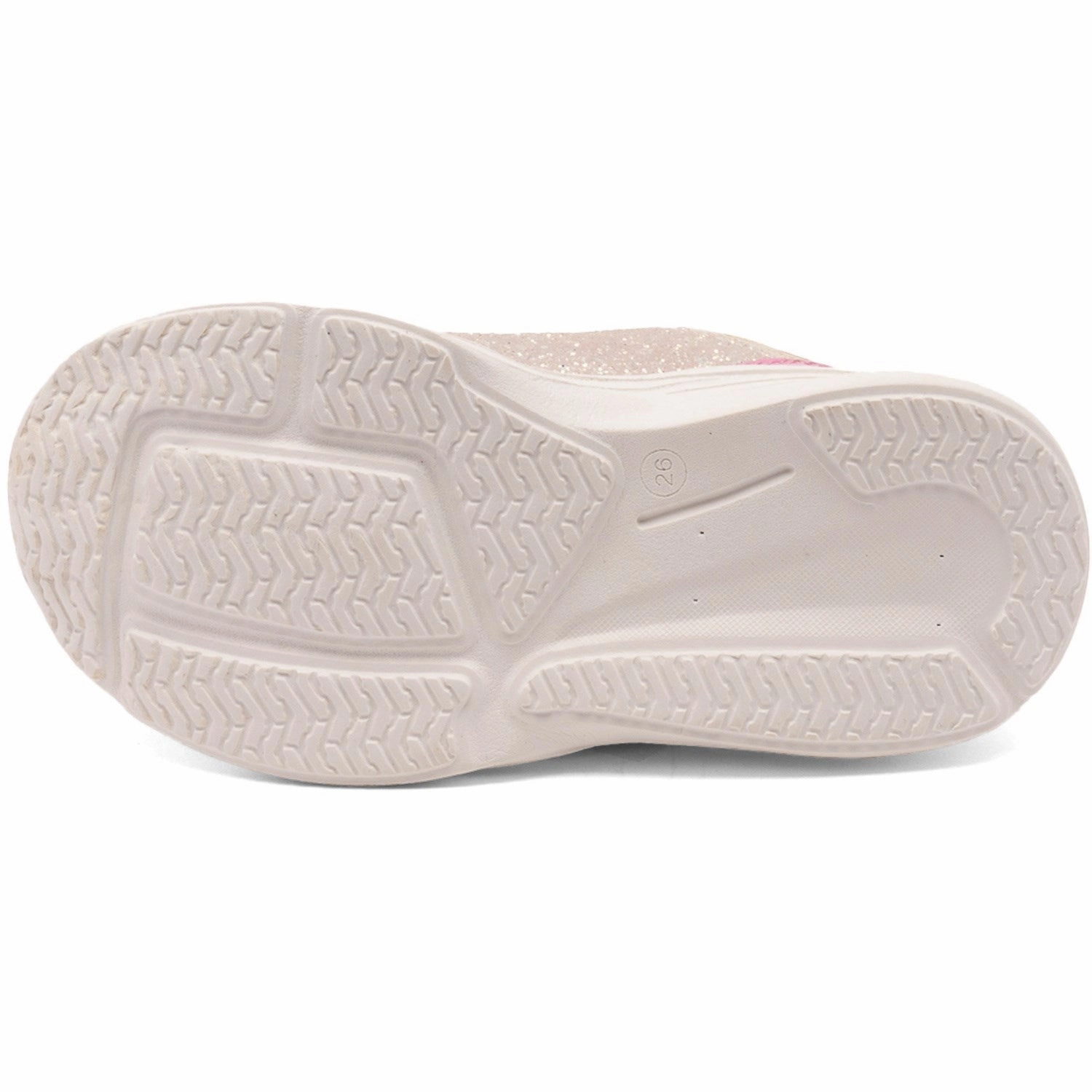 Travel shoes Bisgaard Blush Glitter Yuki Glitter Velcro Shoe