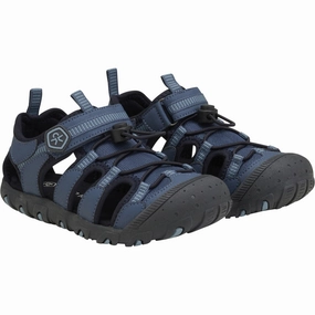 Travel shoes Color Kids Vintage Indigo Sandals Hiking W. Toe Cap Combat boots