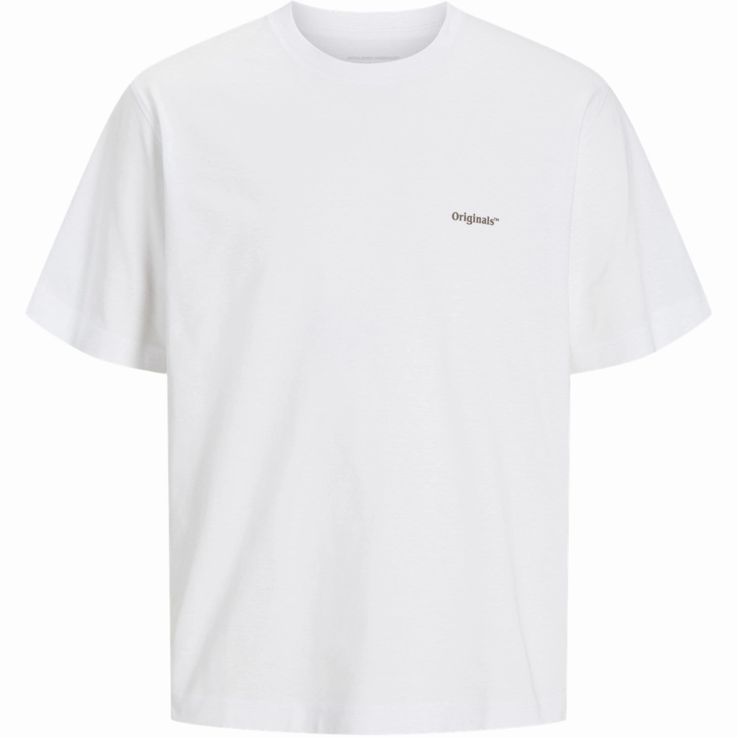 Treasure Jack & Jones Junior Bright White Palms Aros Easter Sketch T-Shirt Crew Neck Quality