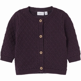 Treasure Name It Plum Perfect Lomille Knit Cardigan Superior