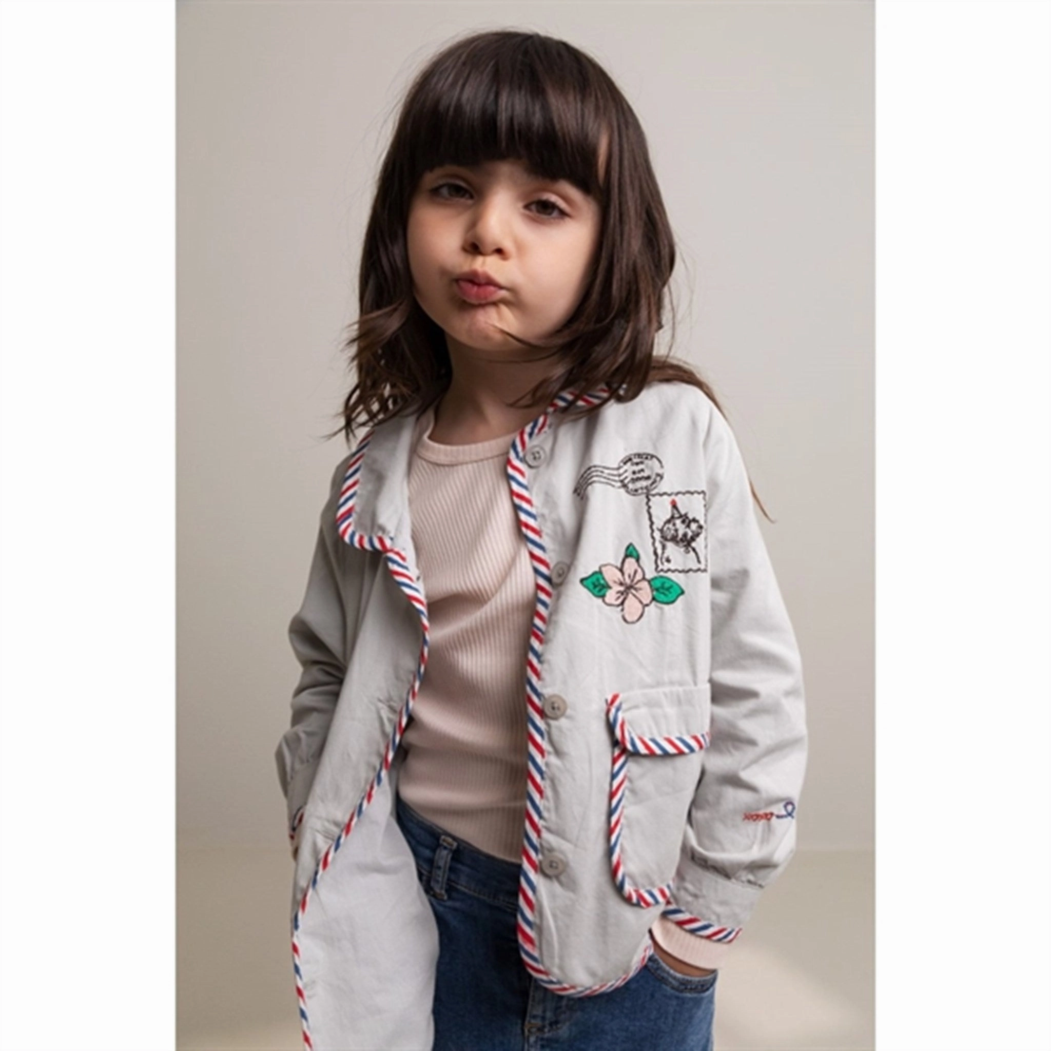 Trend MarMar Pearl Grey Jenna Jacket
