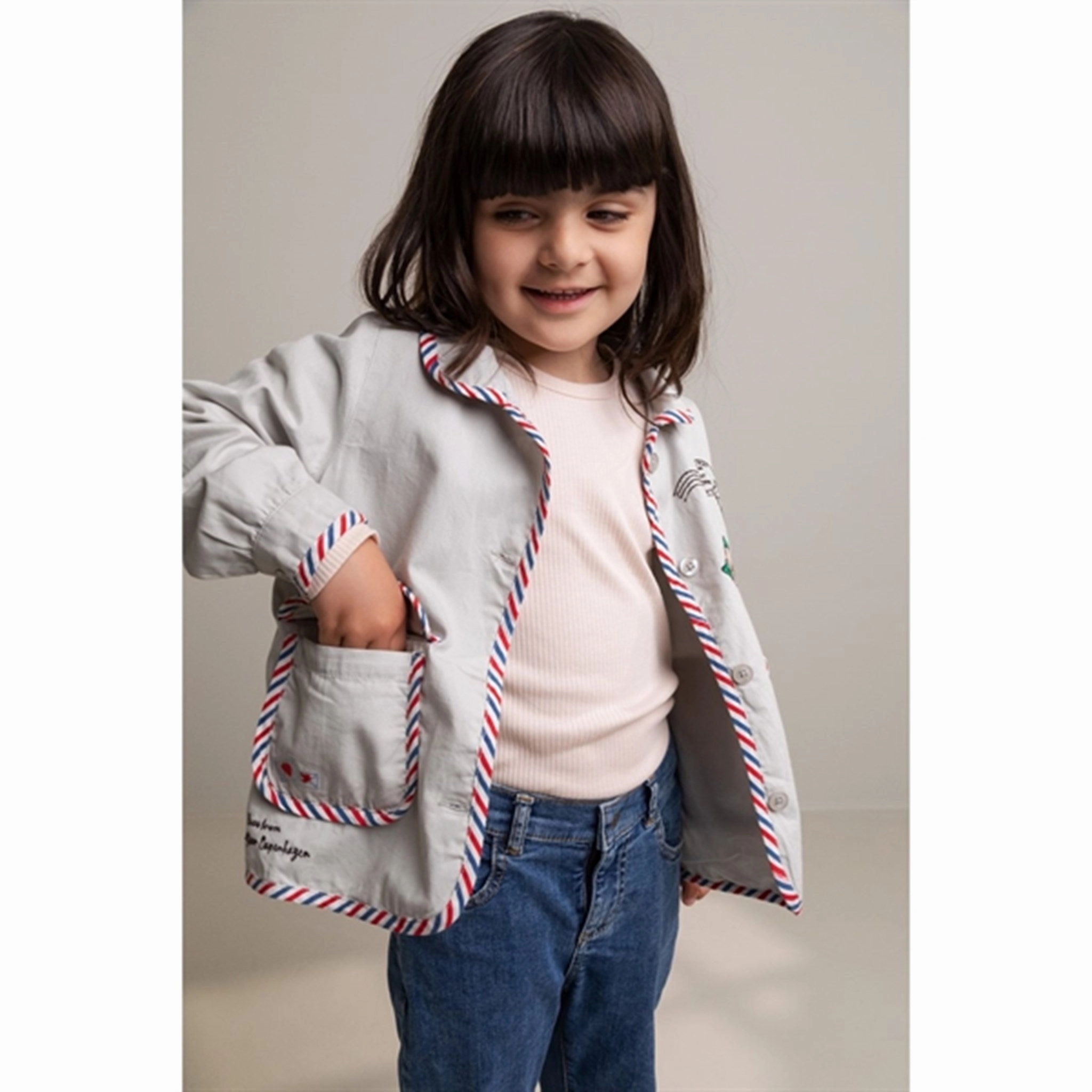 Trend MarMar Pearl Grey Jenna Jacket