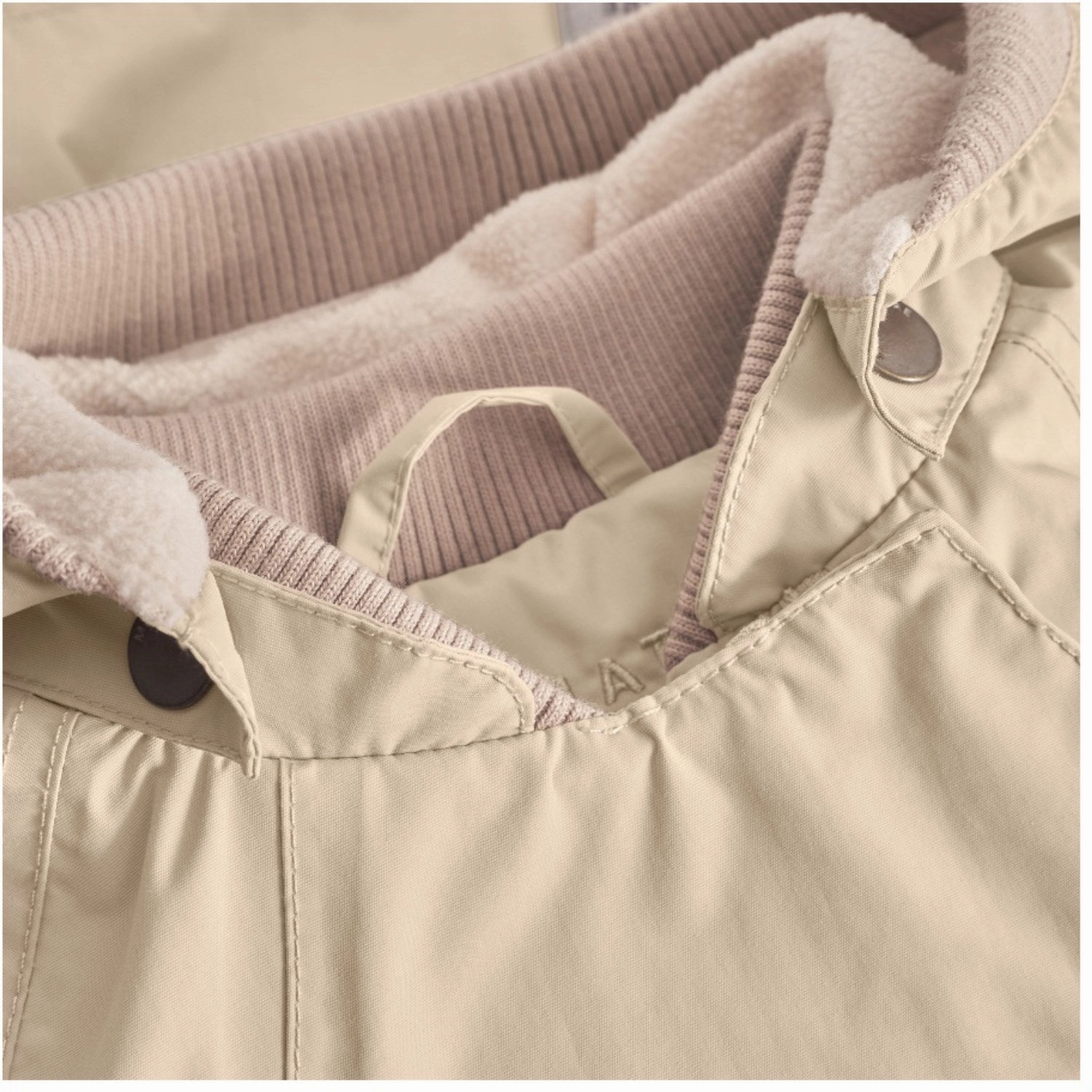 Trend Mini A ture Sesame Wai Fleece Lined Spring Jacket. GRS