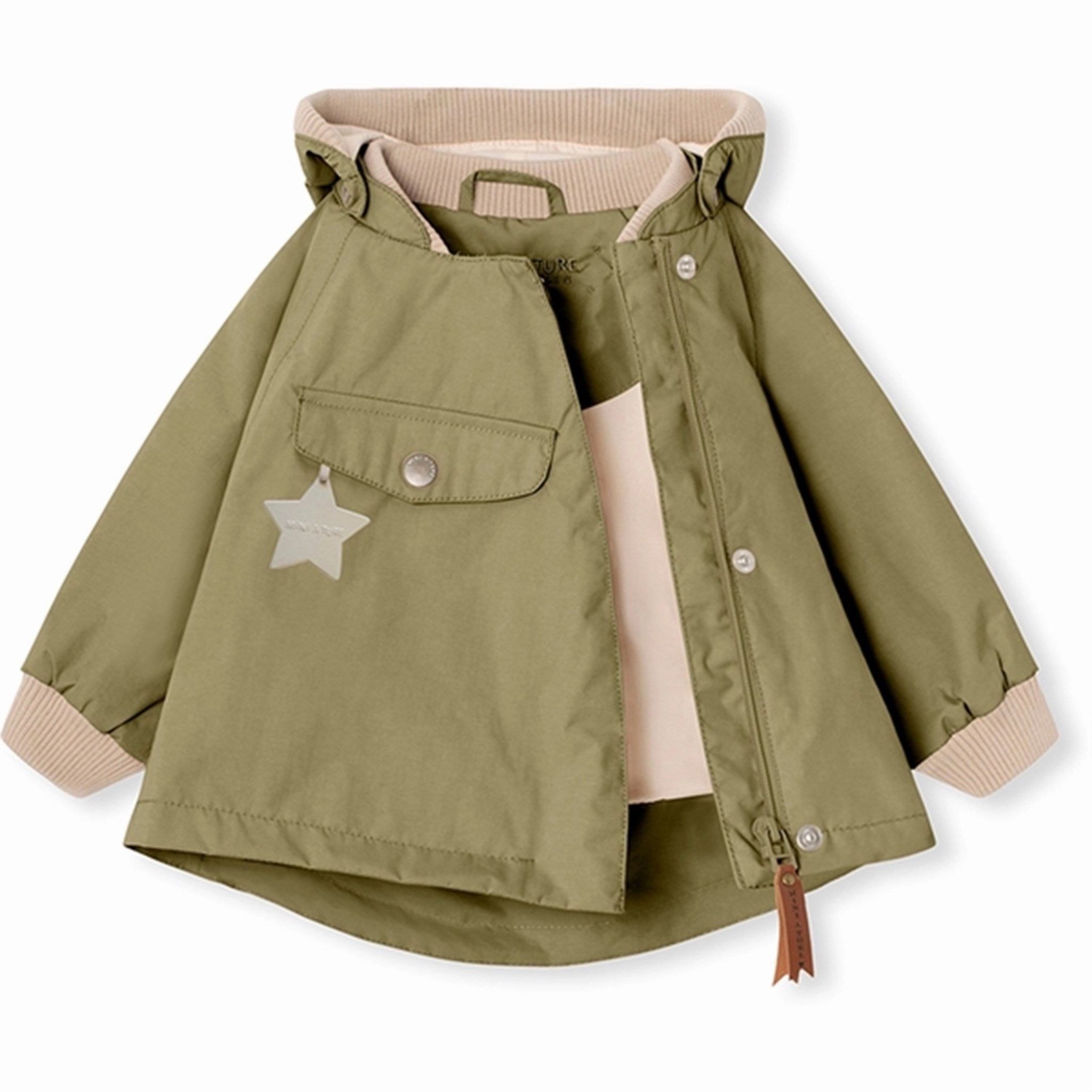 Trend MINI A TURE WAI Spring Jacket Aloe Green
