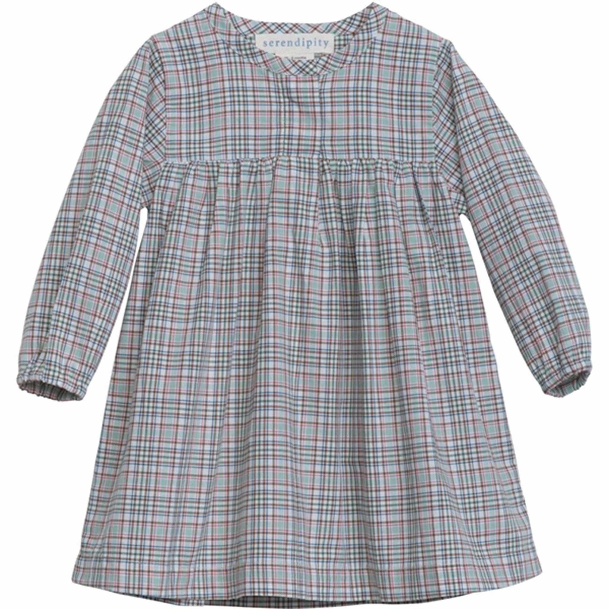 Serendipity Mintchecks Baby Dress Avant-garde Grandiose