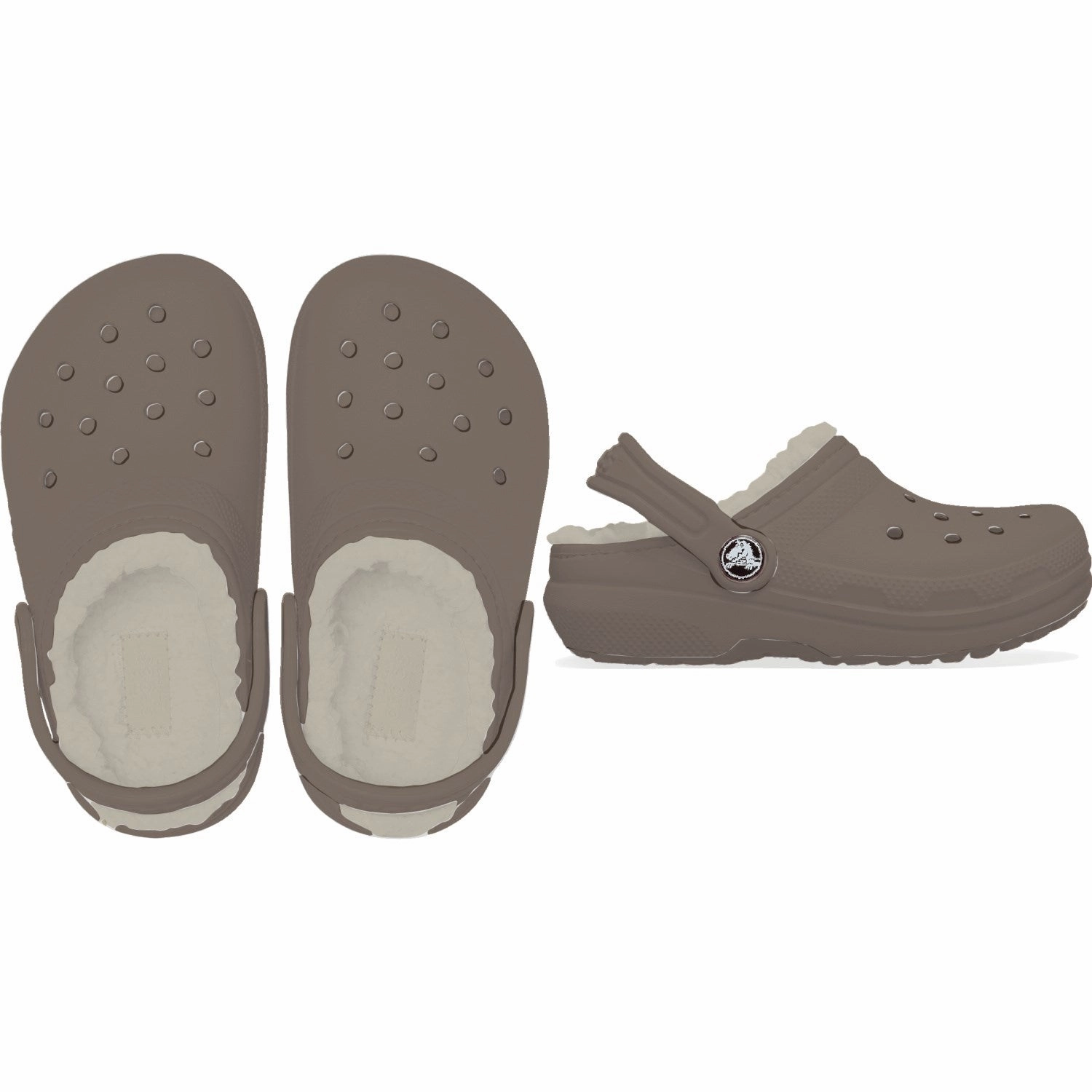 Trendy shoes Crocs Mushroom/Bone Classic Lined Clog