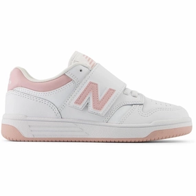 Trendy shoes New Balance BB480 Kids Sneakers White Trail shoes
