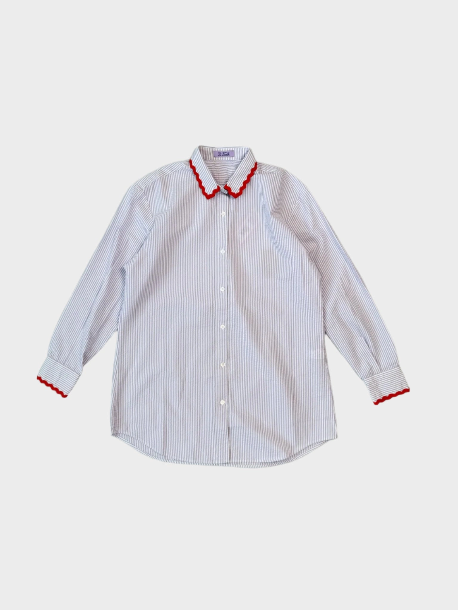 Camicia A Righe Con Profilo Ricamato new arrival allen solly handbags vans new arrivals foschini new arrivals dresses