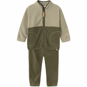 Tulle Lil'Atelier Laurel Oak Laspektra Fleece Set Knit