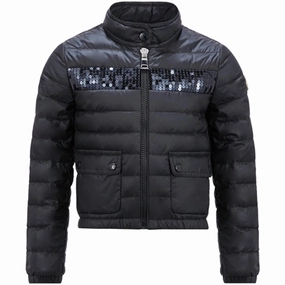 Tulle Moncler Palans Jacket Navy Velvet