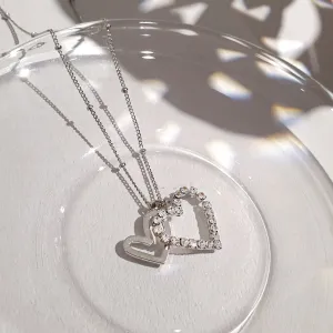 Twinkle Heart Necklace