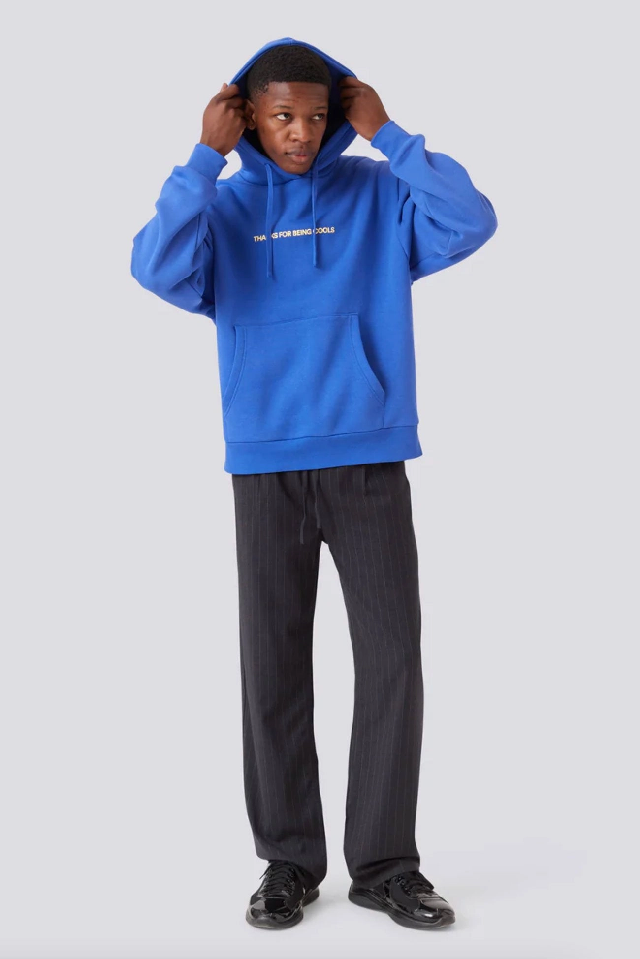 uniqlo sale Thanks Hood Cyber Blue