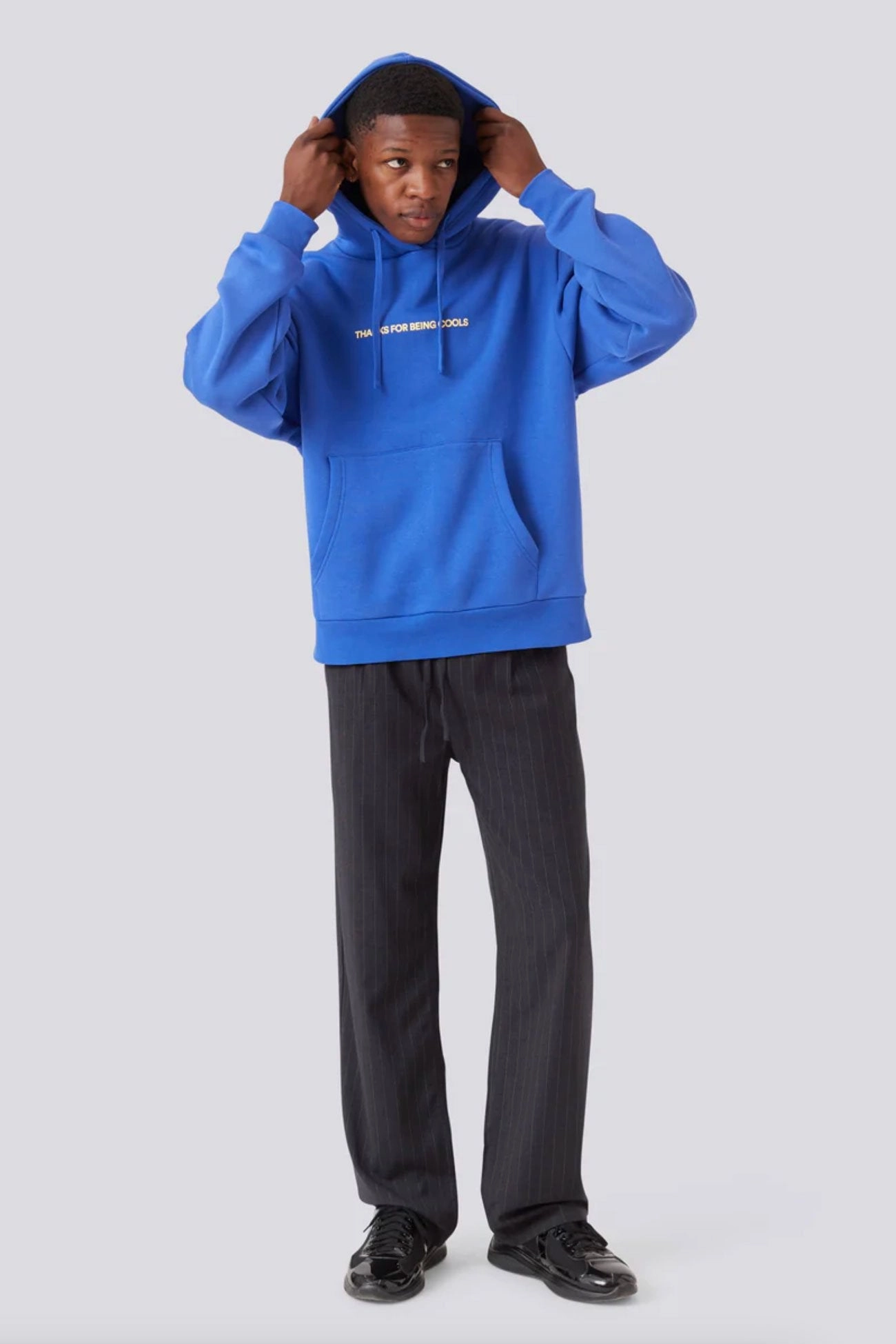 uniqlo sale Thanks Hood Cyber Blue