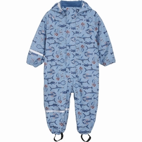 Unique CeLaVi Rain Suit Aop Federal Blue Authentic