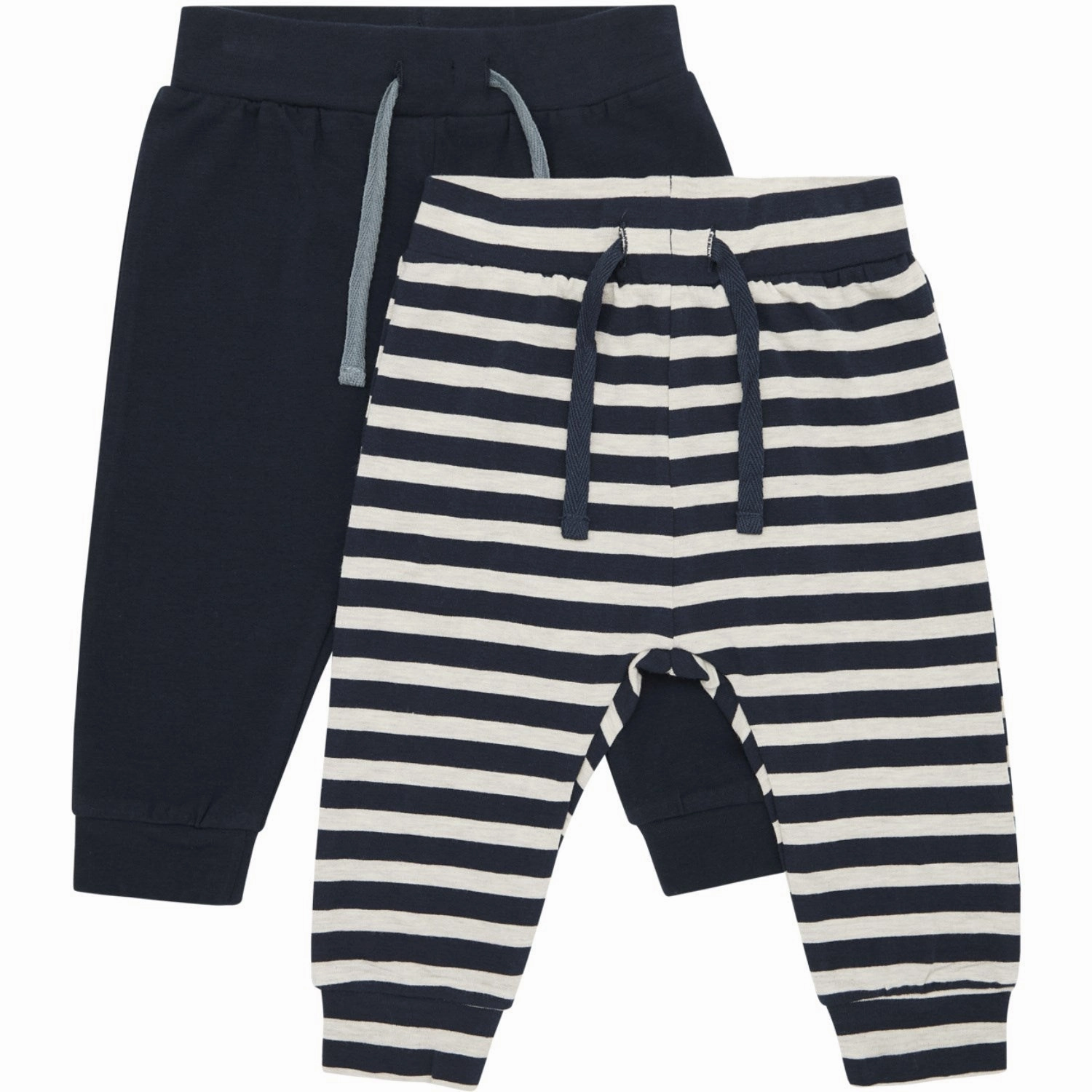 Unique Hust & Claire Navy Baby Gore Track Pants 2-pack Stretchy