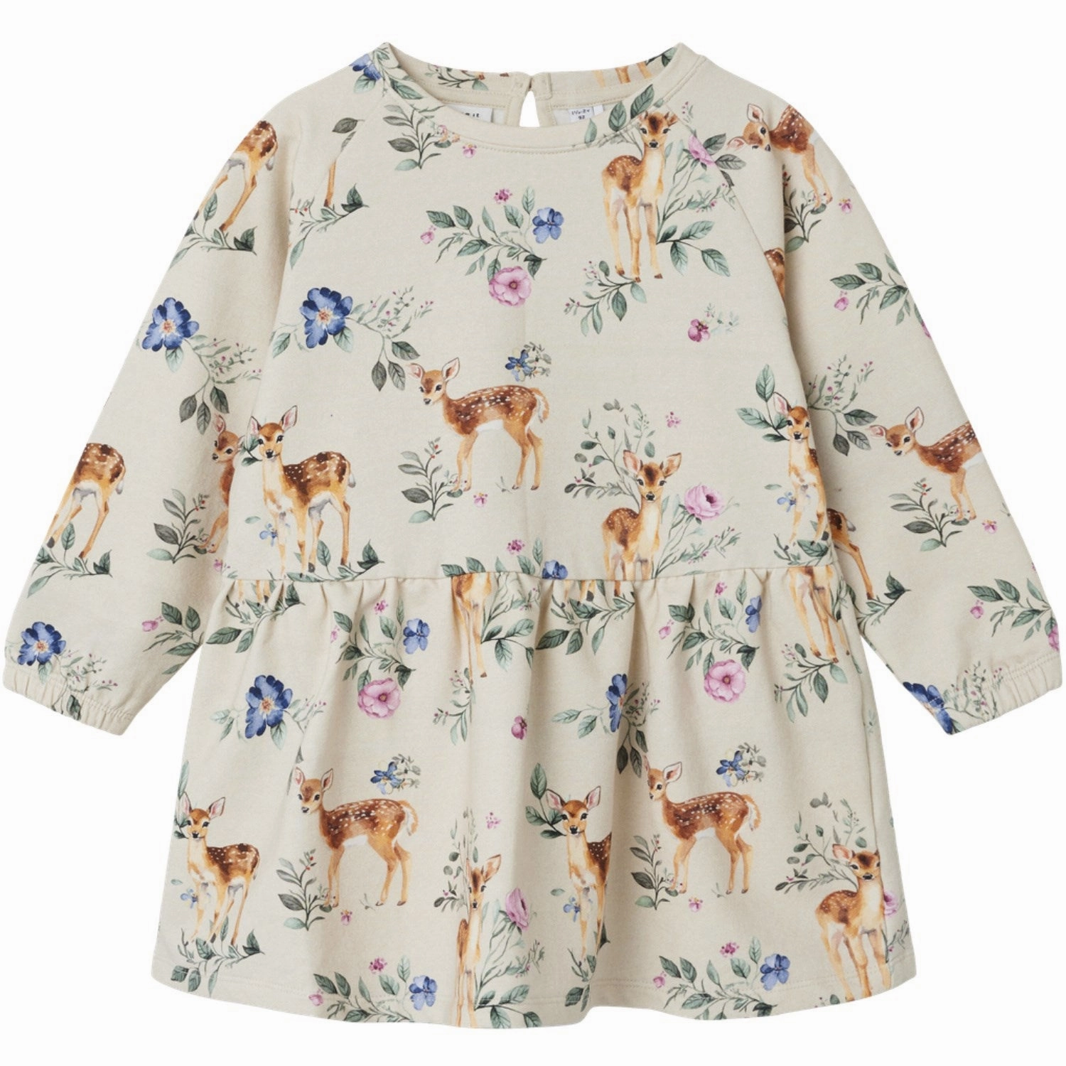 Name It Peyote Melange Ojette Sweat Dress Magnetic Respected