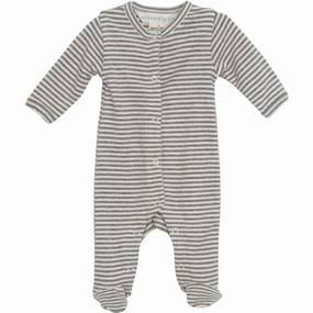 Unique Serendipity Taupe/Offwhite Suit With Feet Signature