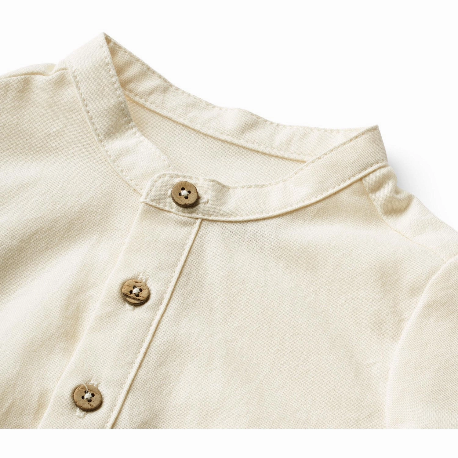 Unique Wheat Eggshell Romper Shirt Victor