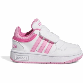 Unisex shoes adidas Originals Ftwr White/Bliss Pink/Pulse Magenta Hoops 3.0 Cf I Sneakers Casual shoes