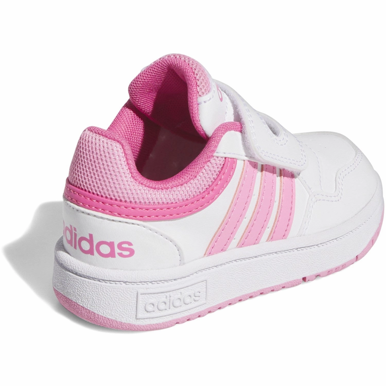 Unisex shoes adidas Originals Ftwr White/Bliss Pink/Pulse Magenta Hoops 3.0 Cf I Sneakers