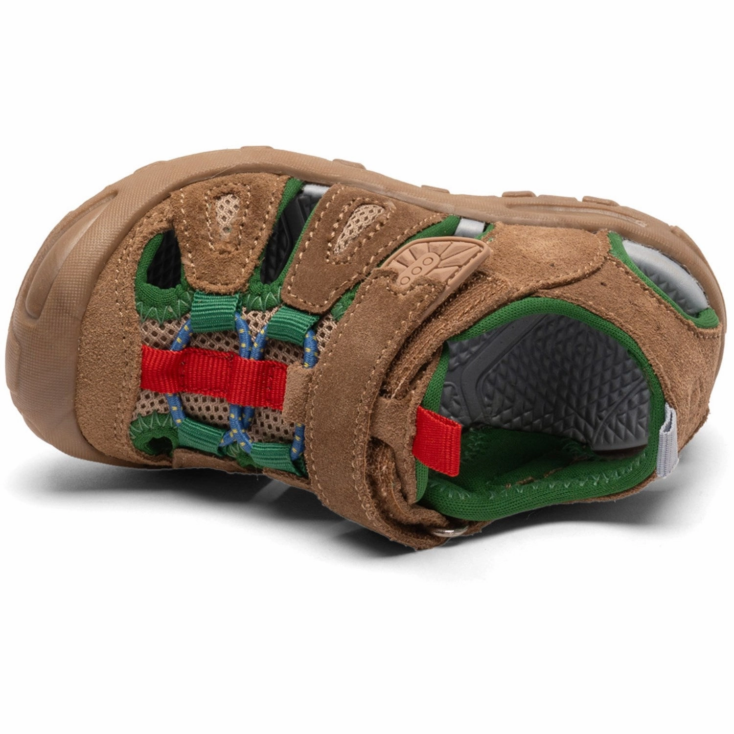 Unisex shoes Bisgaard Peanut Brown Trine Kjr X Herbert Velcro Shoe