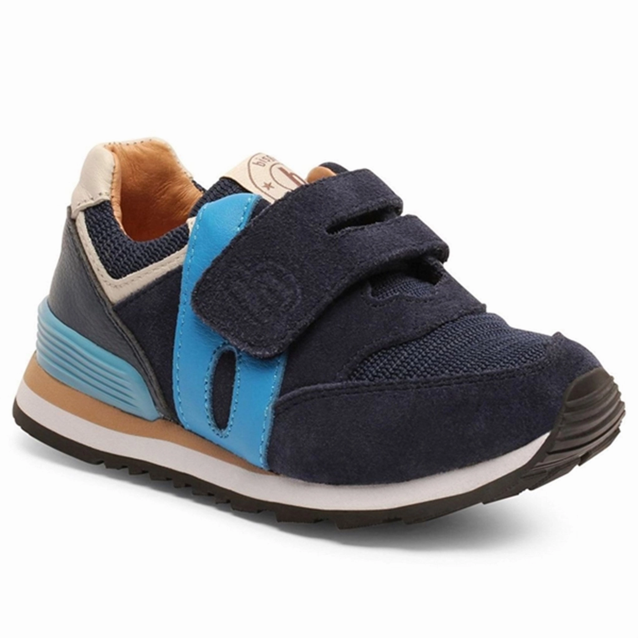 Unisex shoes Bisgaard Winston S Velcro Shoe Navy Outdoor shoes