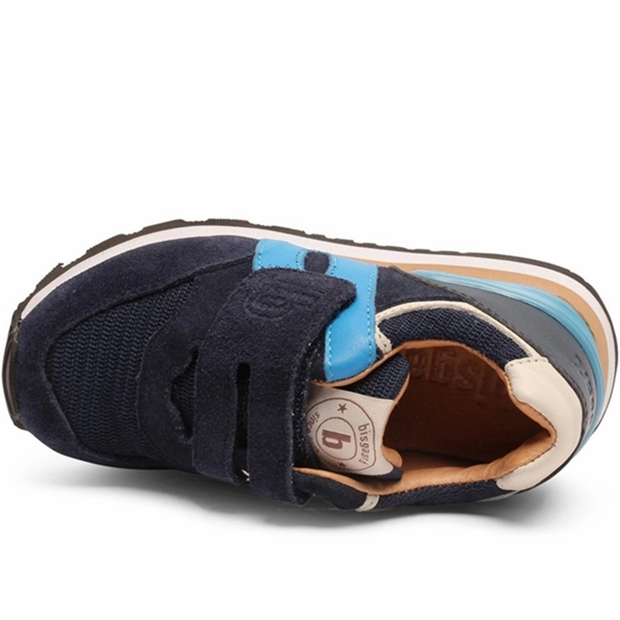 Unisex shoes Bisgaard Winston S Velcro Shoe Navy