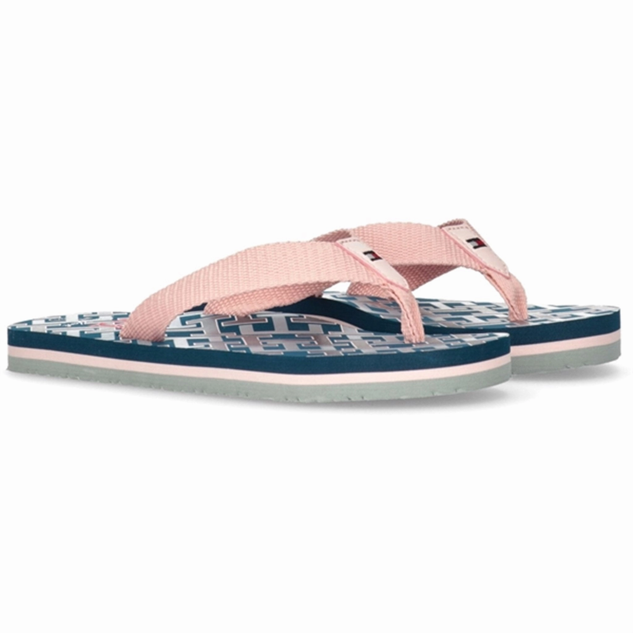 Unisex shoes Tommy Hilfiger Logo Flip Flop Blue/Pink