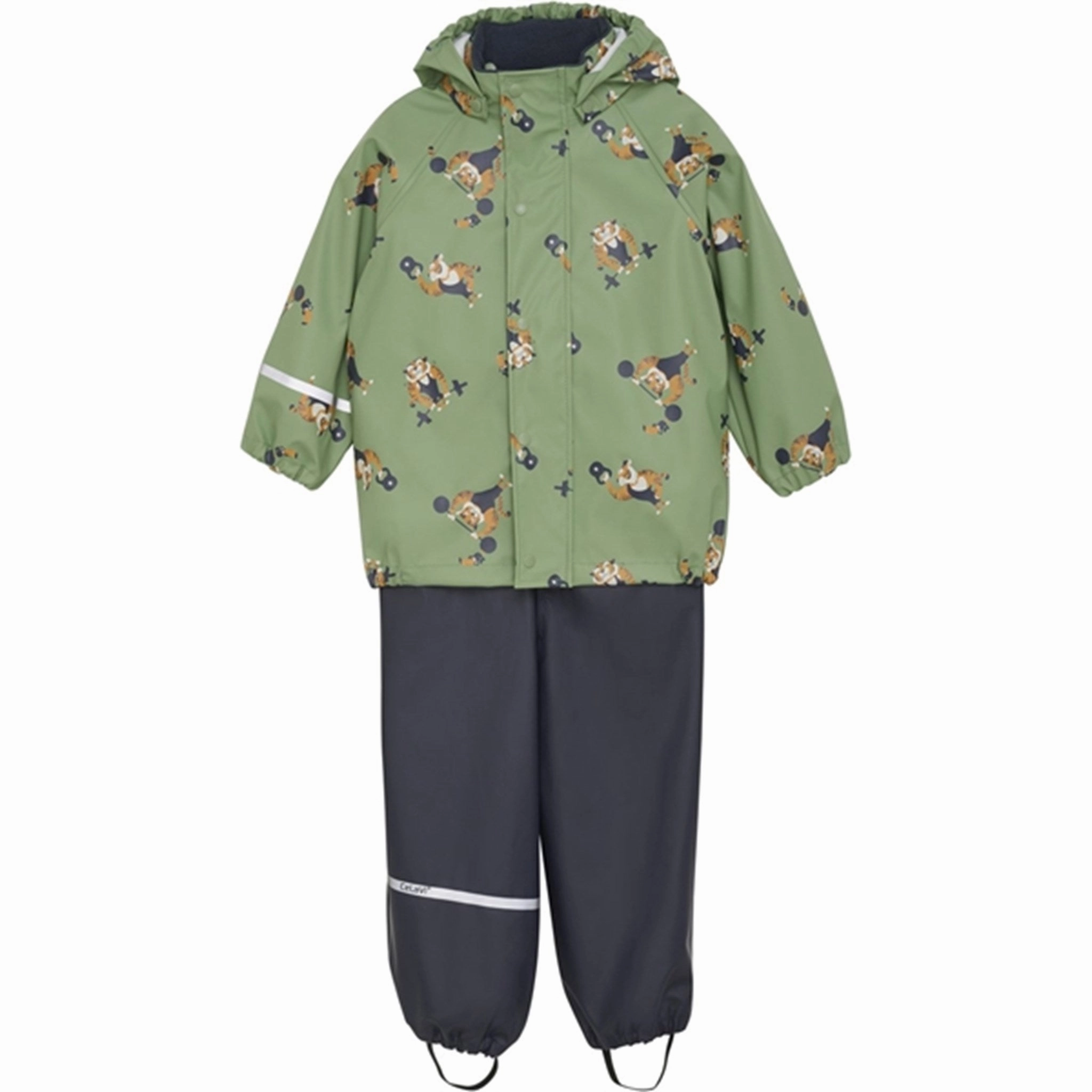 CeLaVi Rain Set Aop Loden Frost Sustainable Alluring