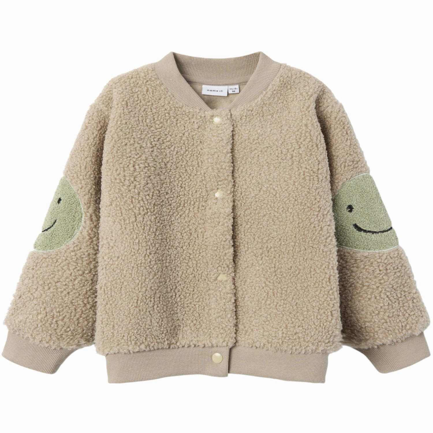 Unique Name It Pure Cashmere Sand Regular Teddy Cardigan Elite