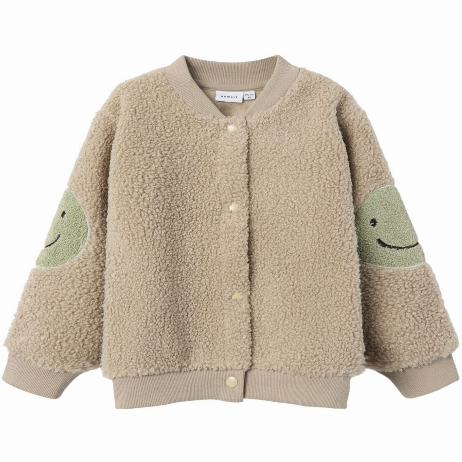 Universal Name It Pure Cashmere Sand Regular Teddy Cardigan Lavish