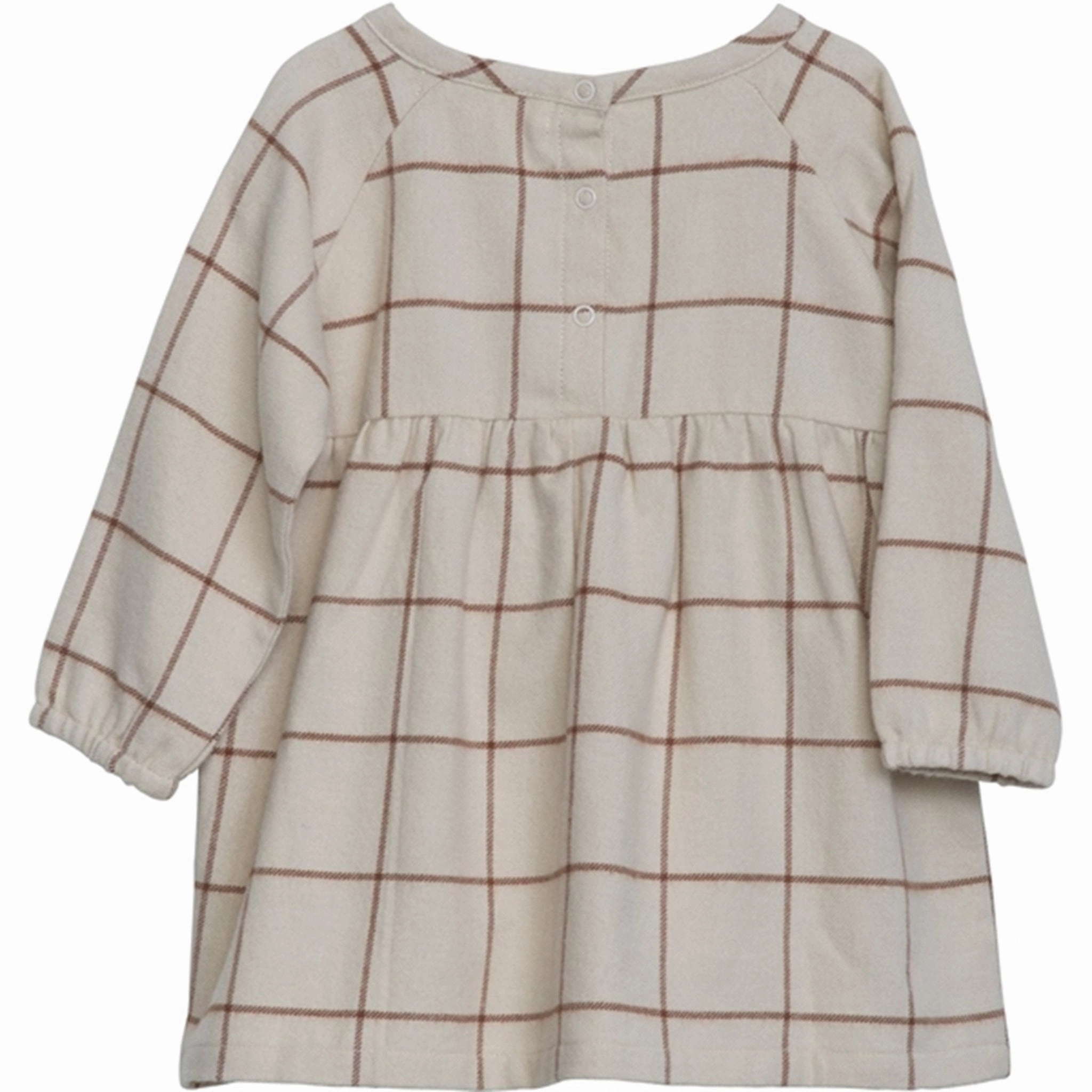 Stylish Serendipity Chocolatechecks Baby Brushed Dress Innovator