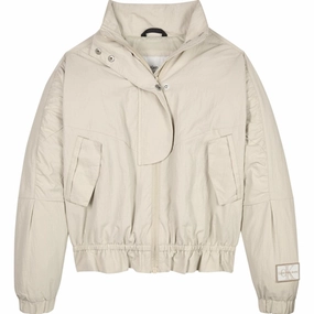 Upscale Calvin Klein Utility Jacket Classic Beige Ethical