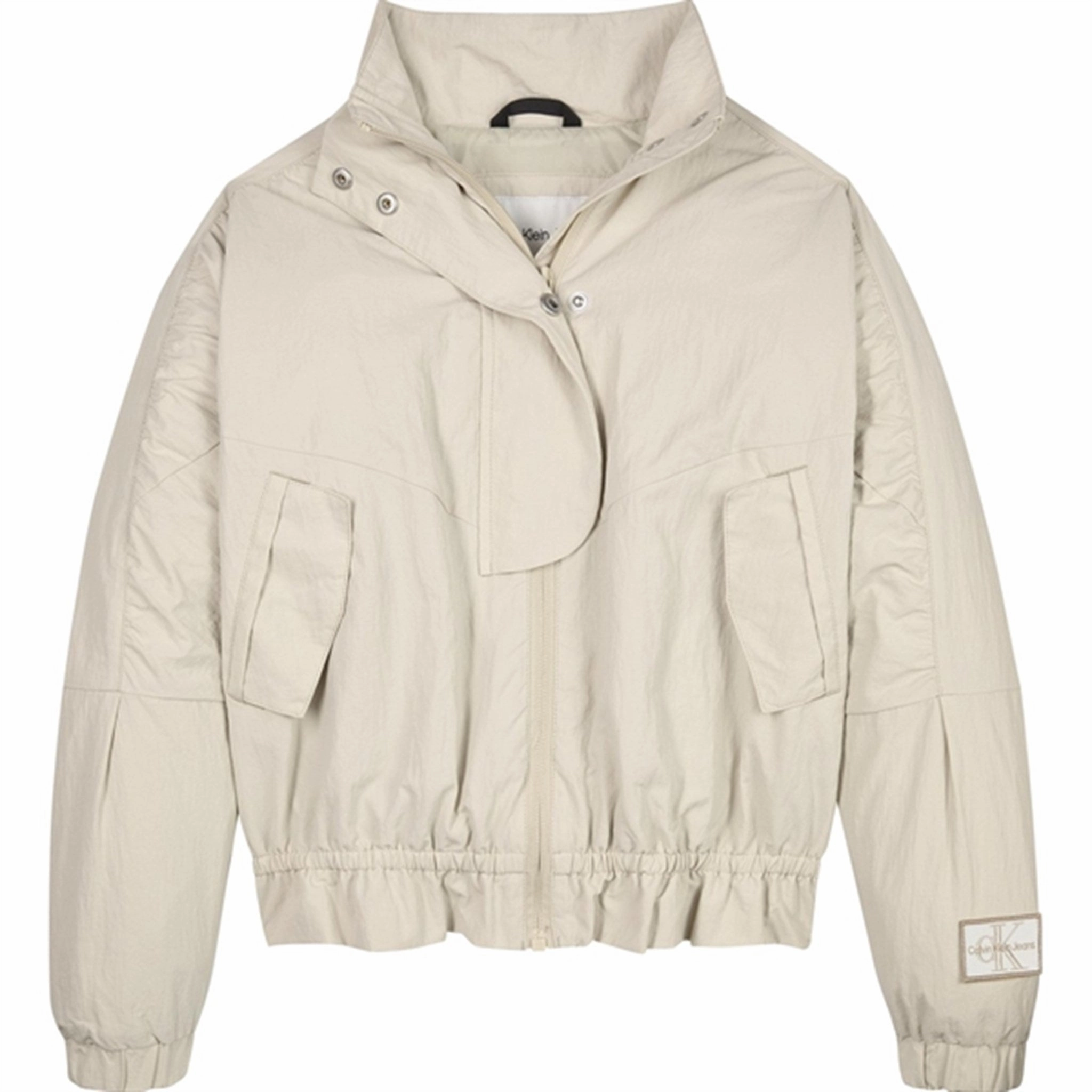 Calvin Klein Utility Jacket Classic Beige Magnetic Contemporary