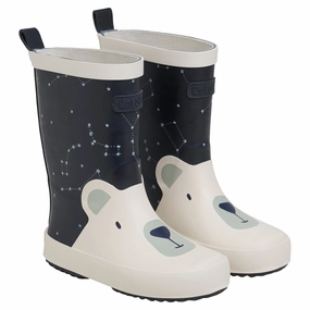 Upscale CeLaVi Navy Wellington Boots - Bear Innovation