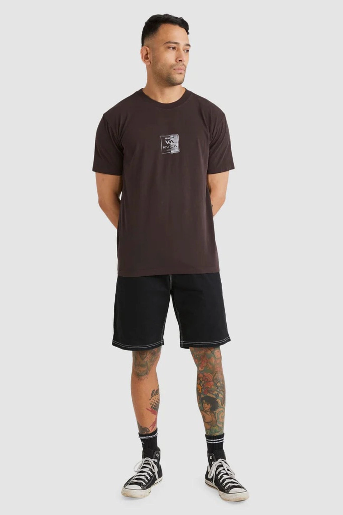 VA Torn Short Sleeve Tee Chocolate Torte sale at foschini