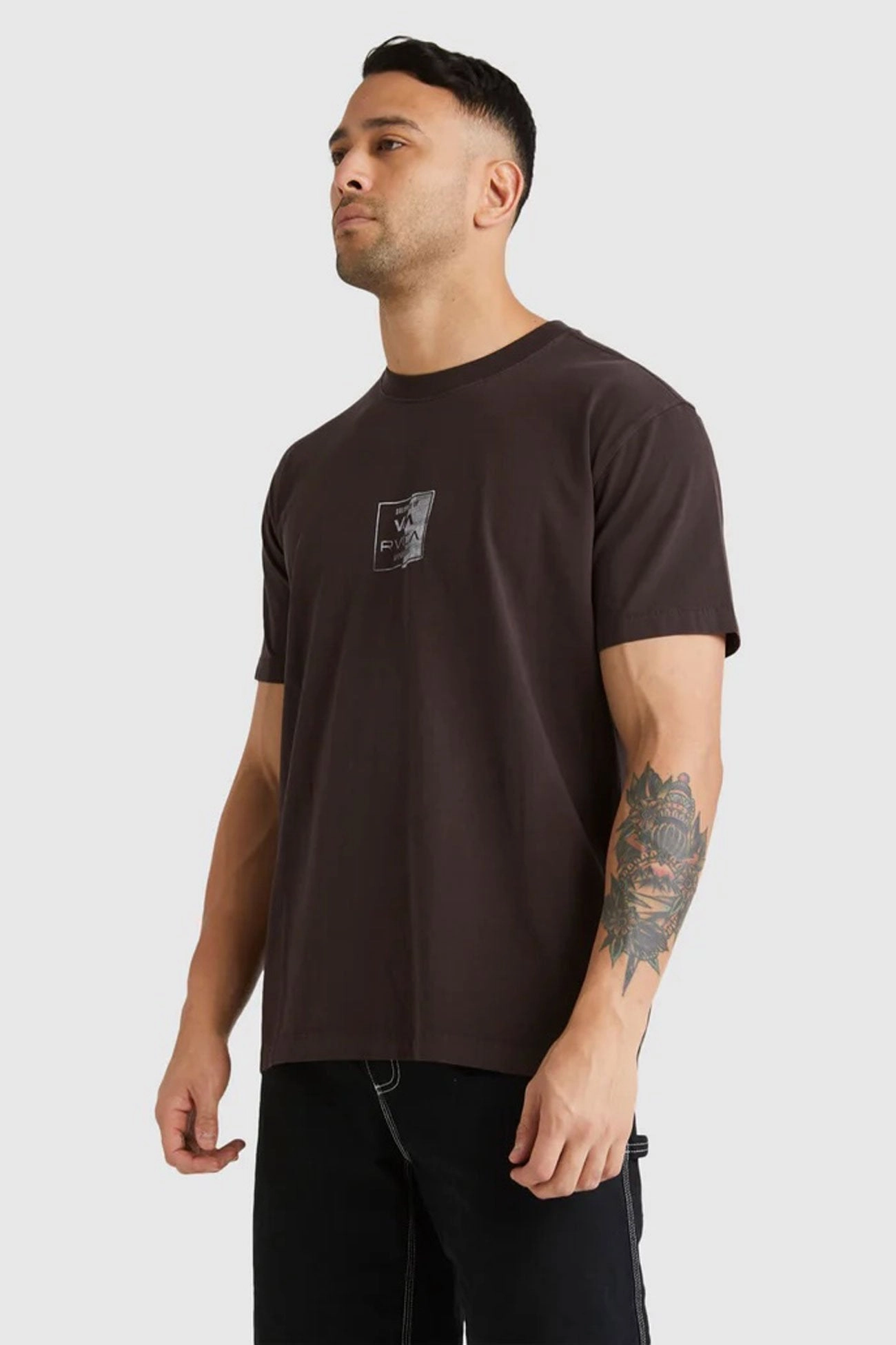 VA Torn Short Sleeve Tee Chocolate Torte sale at foschini