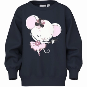 Valuable Name It Dark Sapphire Mouse Venus Sweatshirt Prestige