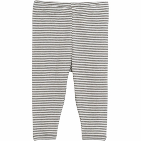 Valuable Serendipity Taupe/Offwhite Leggings Stripe Fashion