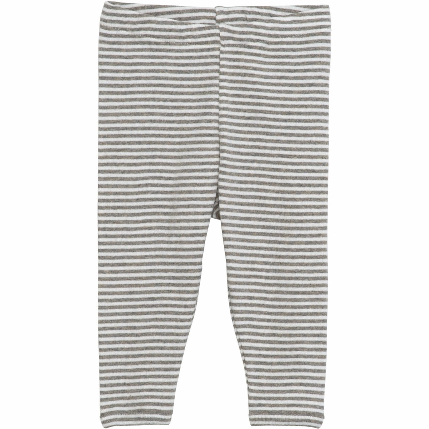 Valuable Serendipity Taupe/Offwhite Leggings Stripe Fashion