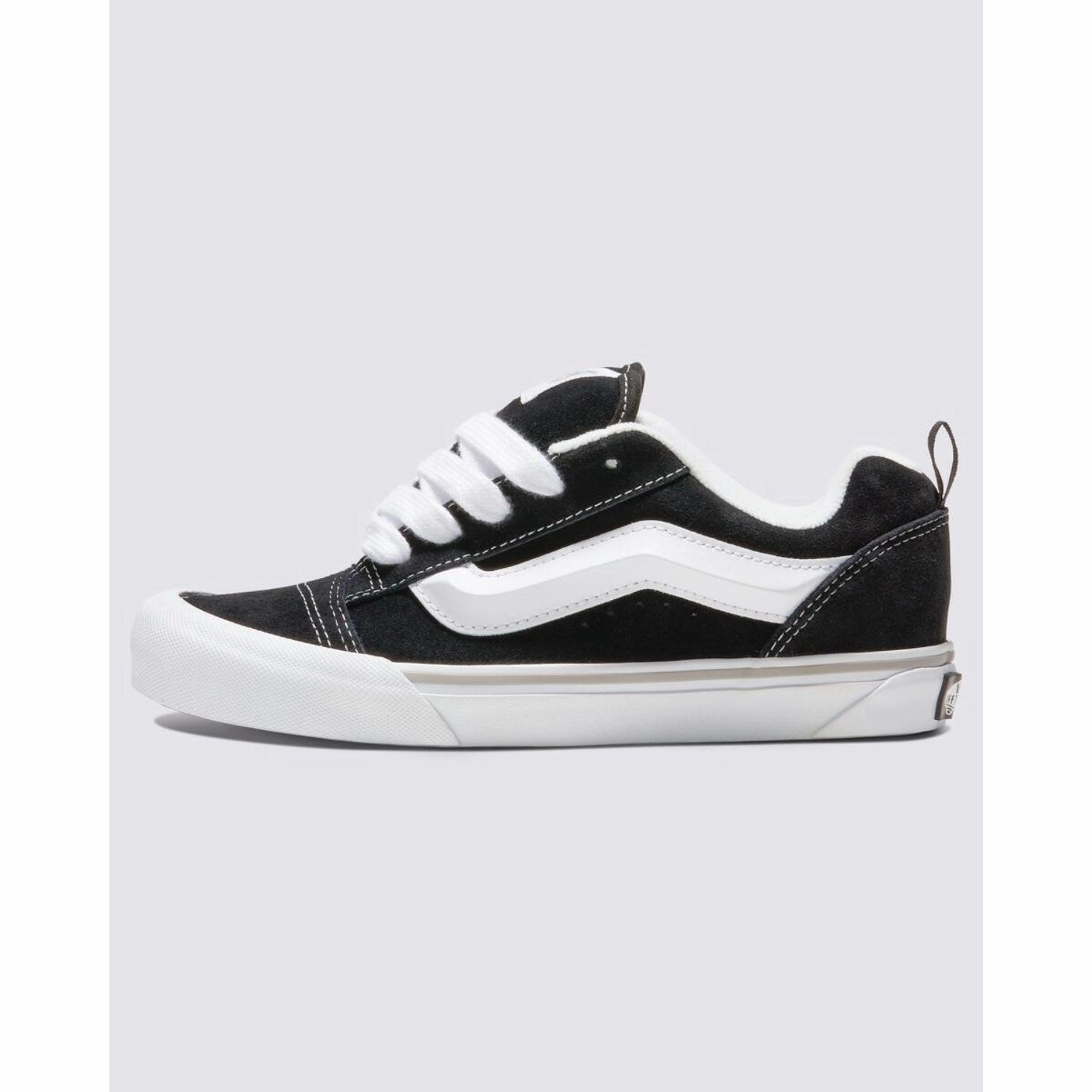 VANS Black/White Knu Skool Suede shoes