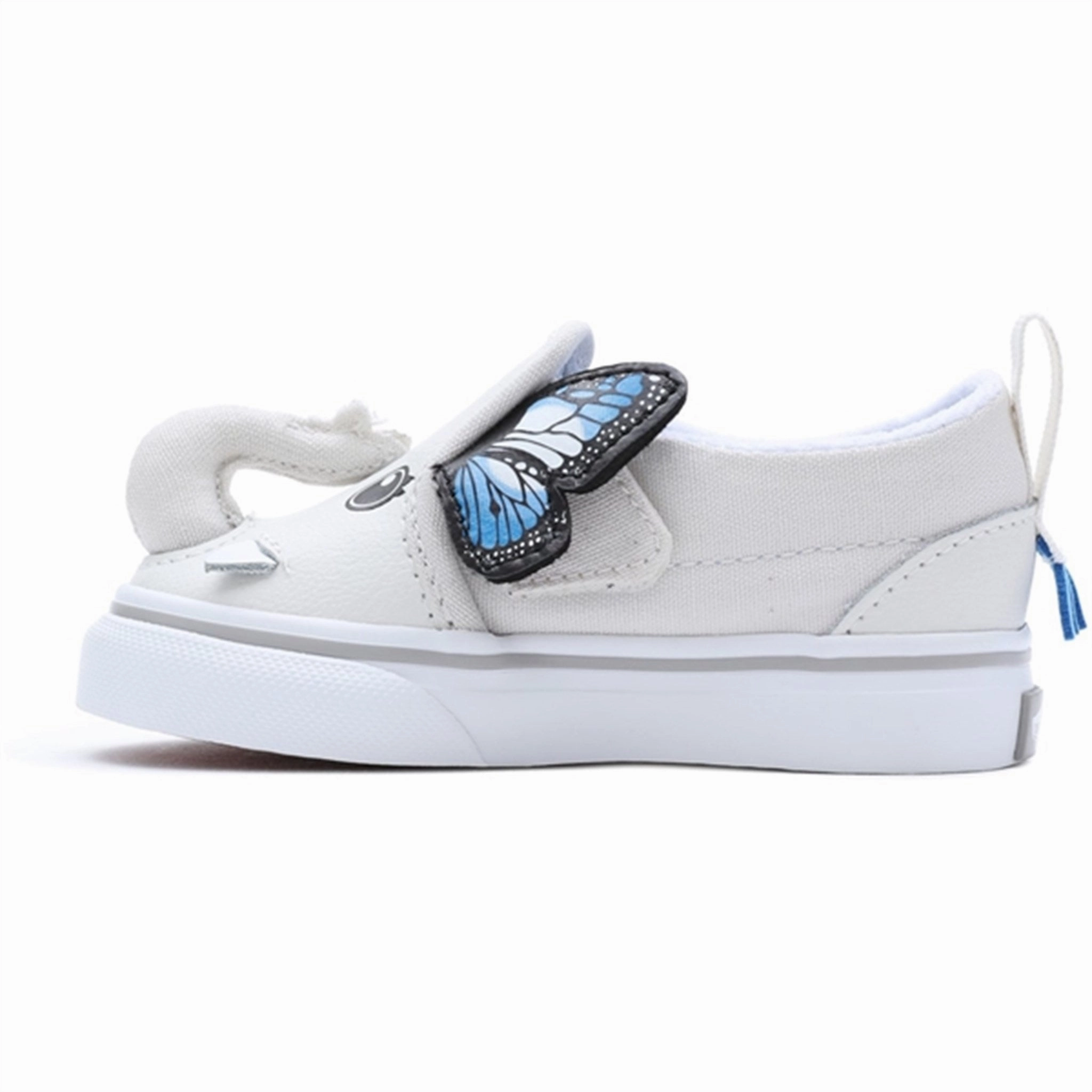 VANS Td Slip-On V Elephantastic Vaporous Gray/True White Sneakers Orthopedic shoes