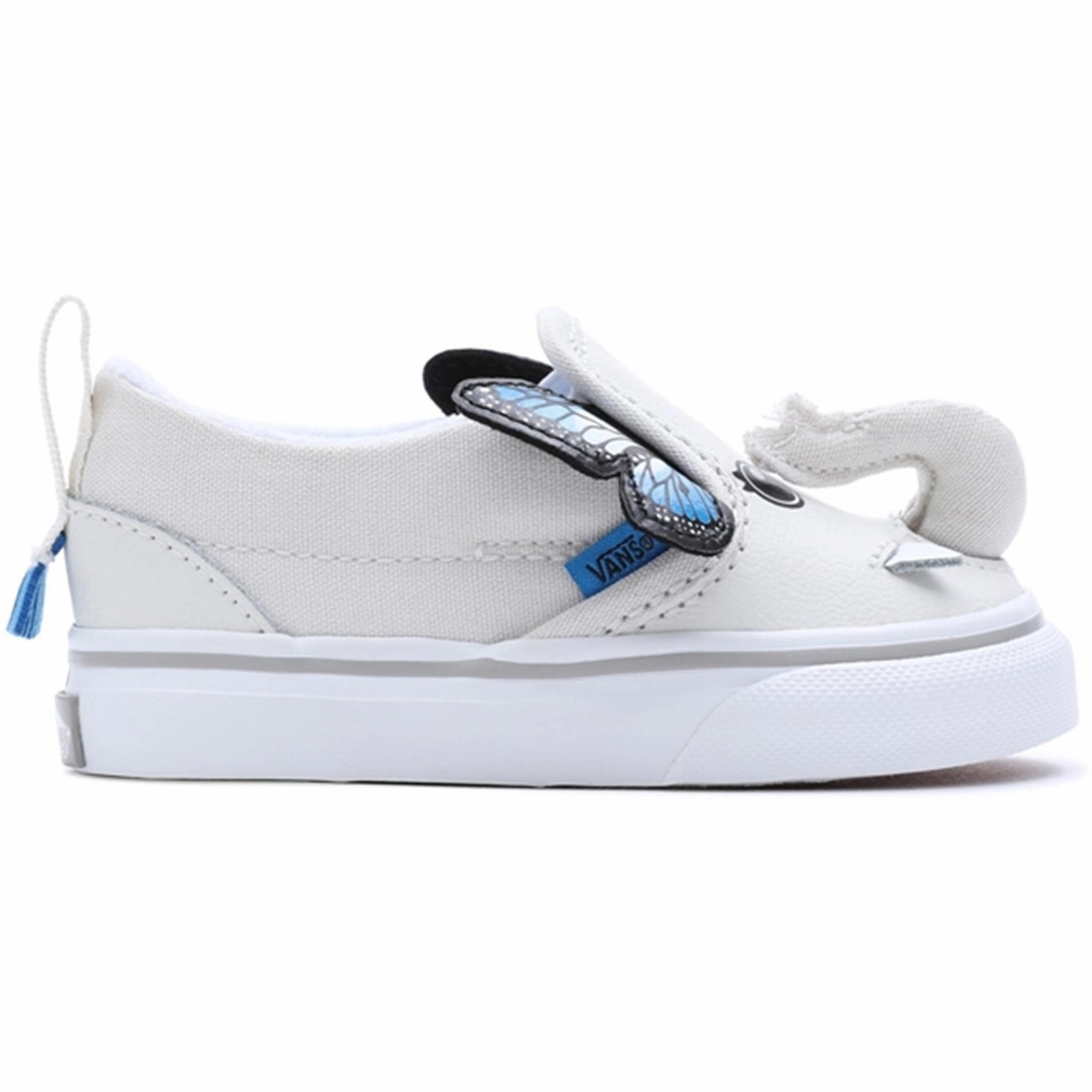 VANS Td Slip-On V Elephantastic Vaporous Gray/True White Sneakers Orthopedic shoes Lace-up