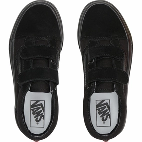 VANS Uy Old Skool V Black/Black Sneakers Slippers Vintage shoes