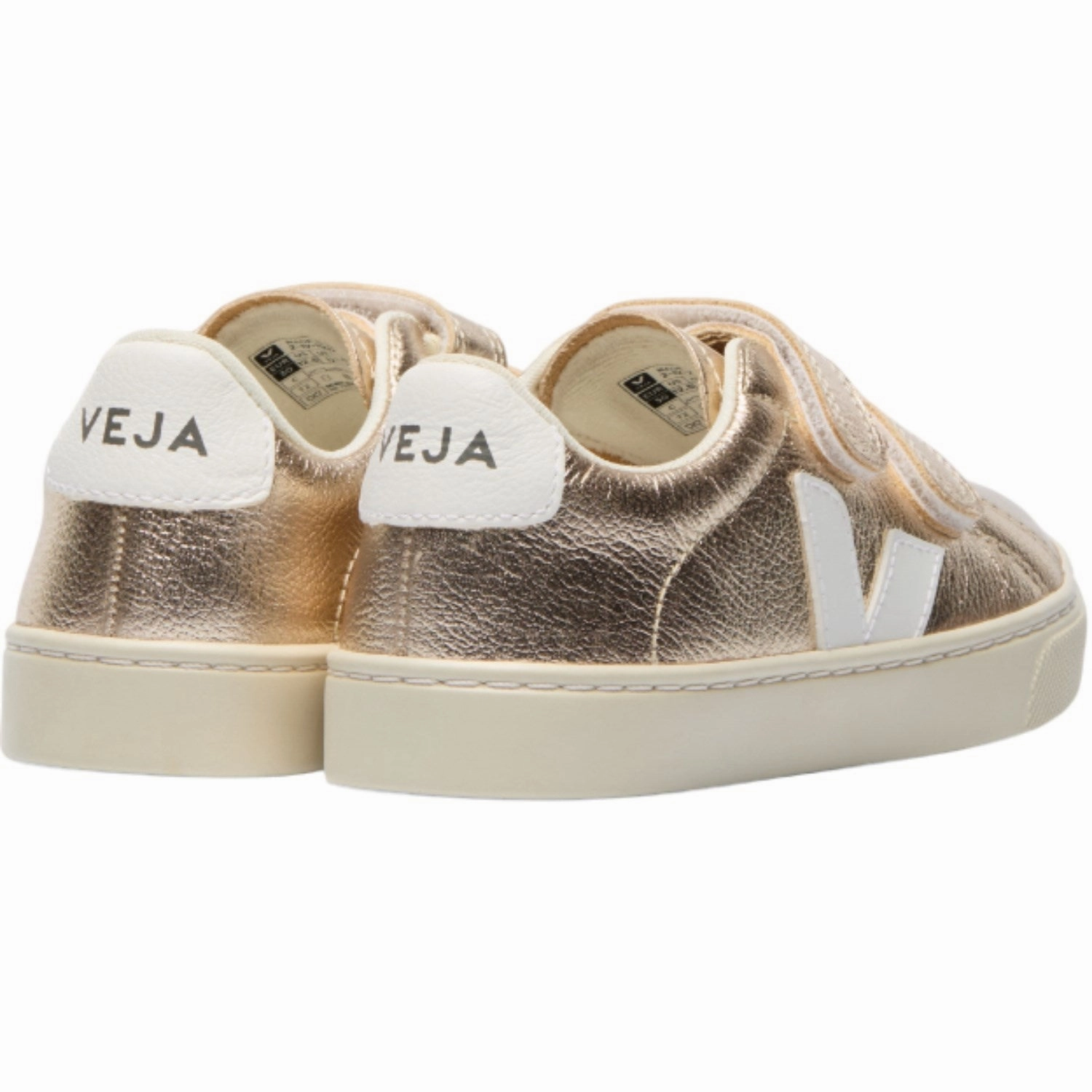 Veja Platine White Small Esplar Sneakers Flats