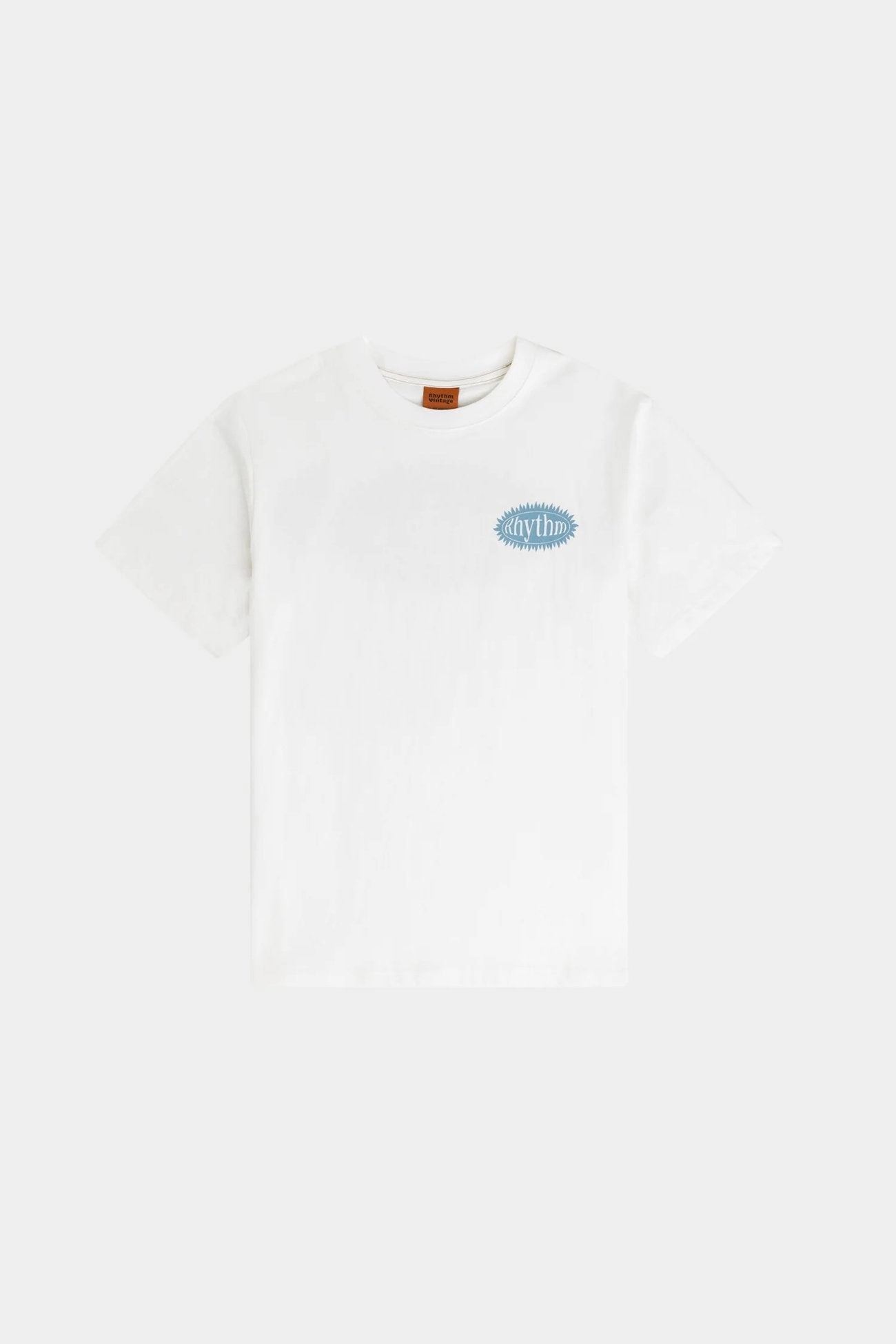 veja sale Ritmo Printed Vintage Short Sleeve T-Shirt Vintage White